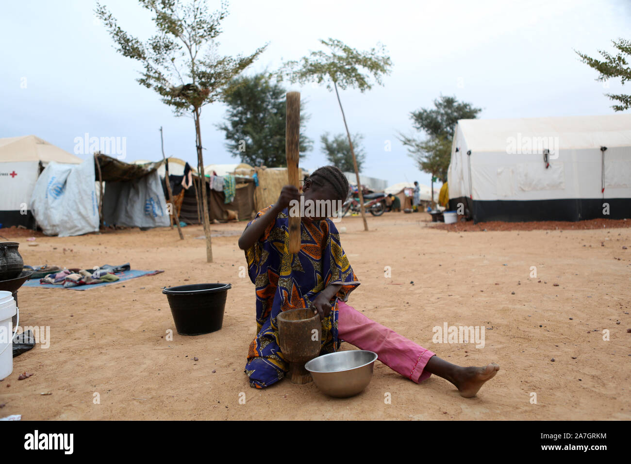 26. Januar 2013. Bamako/Mali Mali, oder amtlich die Republik Mali ist ein Binnenstaat in Westafrika. Stockfoto