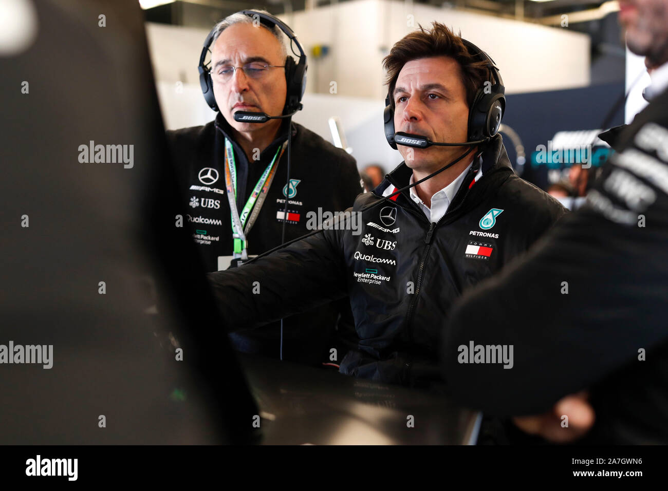 Austin, Texas, USA. 02 Nov, 2019. Motorsport: FIA Formel Eins-Weltmeisterschaft 2019 Grand Prix der Vereinigten Staaten, Toto Wolff (AUT, MERCEDES AMG PETRONAS Motorsport), | Verwendung der weltweiten Kredit: dpa/Alamy leben Nachrichten Stockfoto