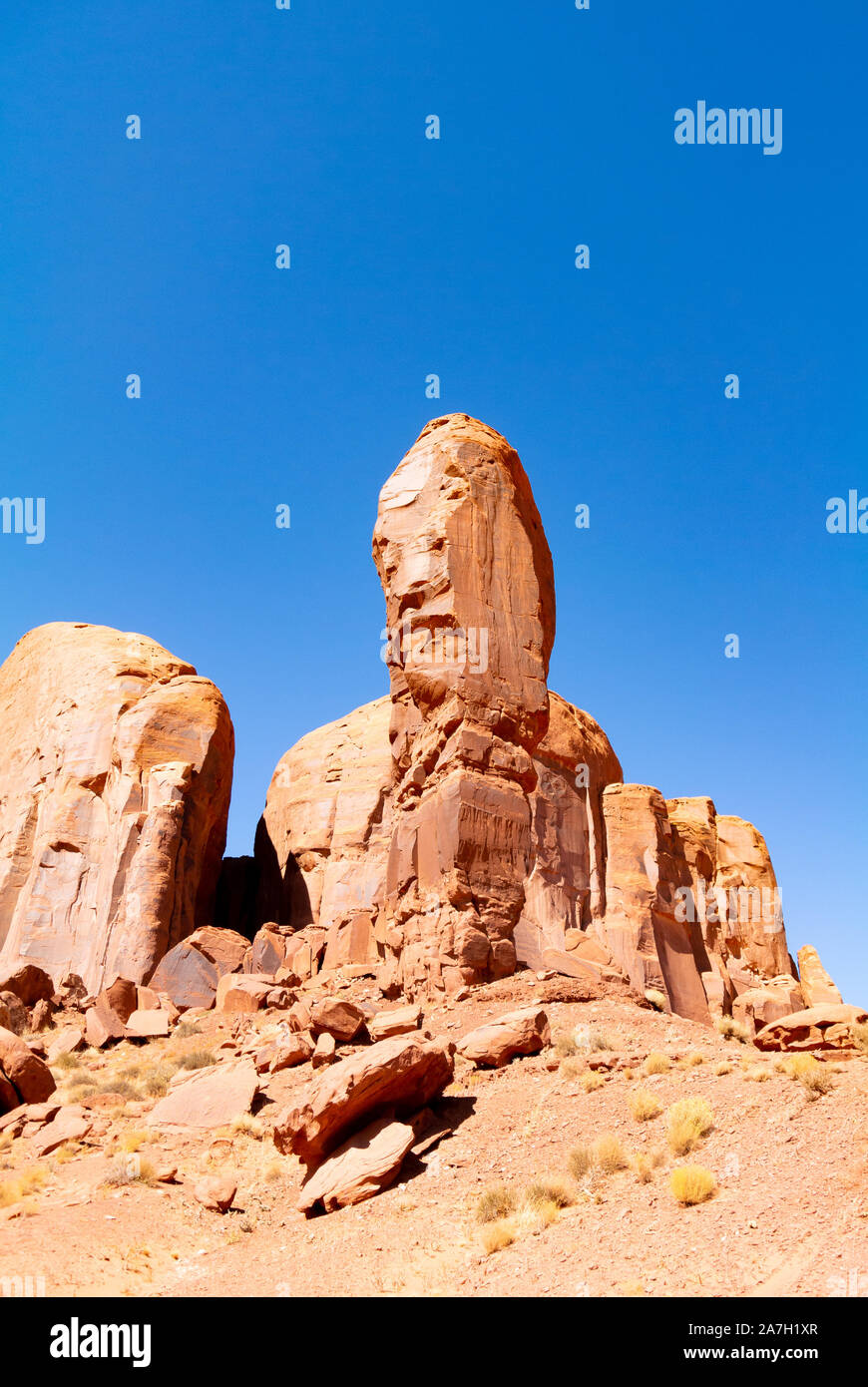 Monument Valley, Utah, Vereinigte Staaten von Amerika Stockfoto