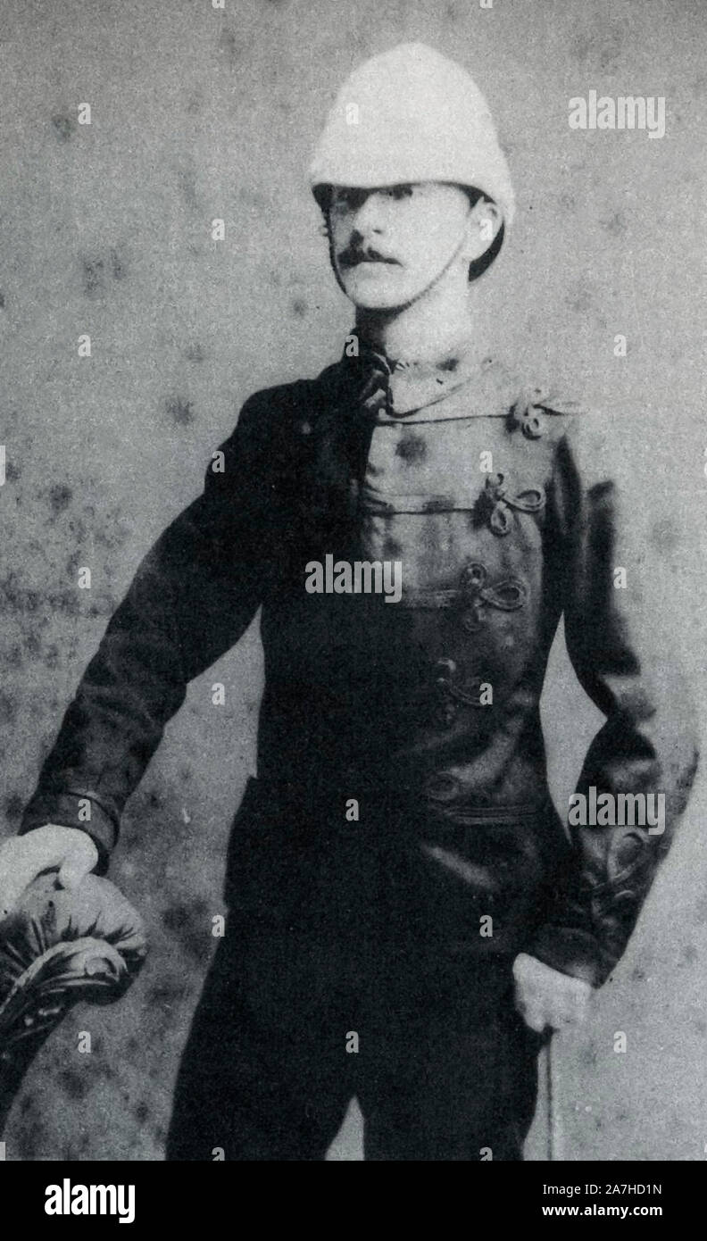 Eugene Louis Napoleon Bonaparte - der Prinz in Südafrika 1879 Stockfoto