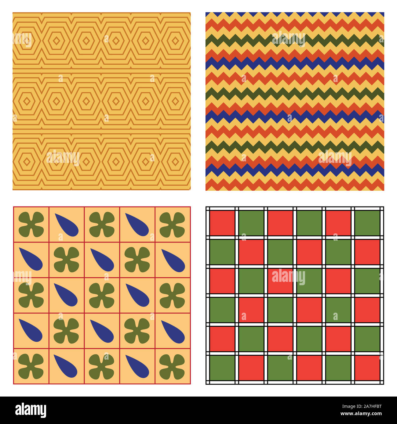 Ägypten nationalen Ornament pattern Volume 1. Ägyptische dekorative textile Elemente Hintergrund. Die afrikanische Kultur Stoff Design. Stockfoto