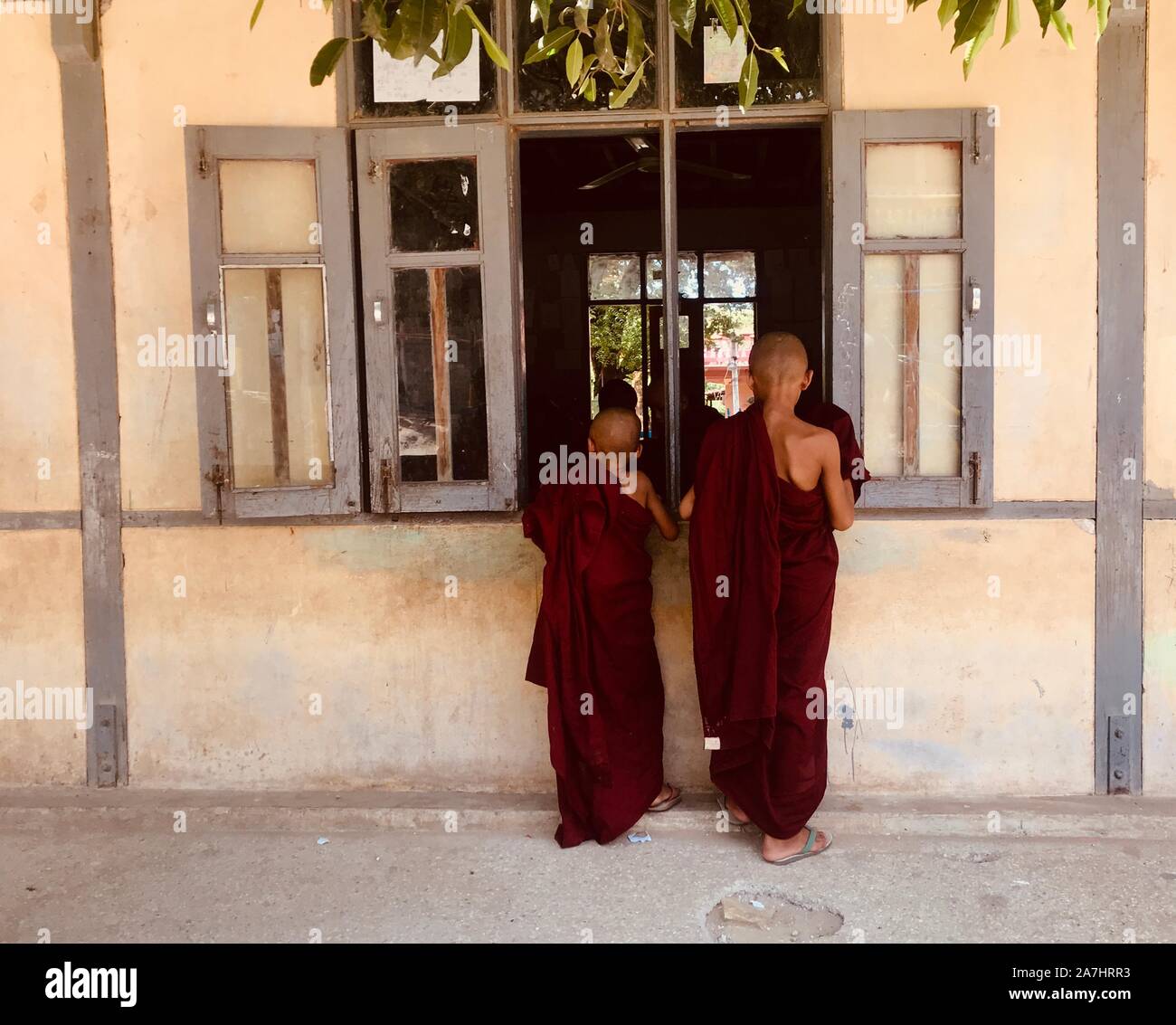 Kinder in Myanmar Stockfoto