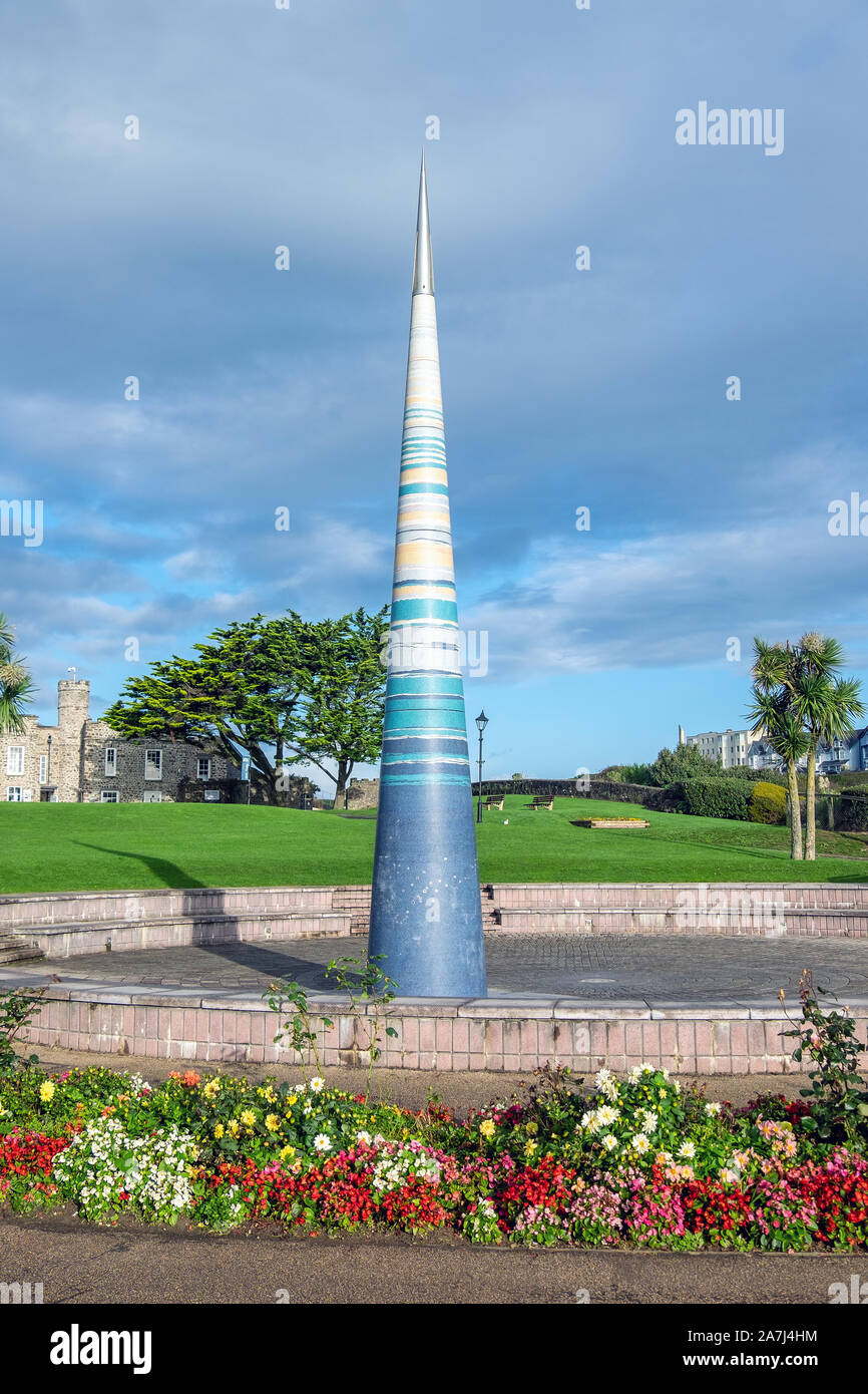 Bude Millennium Licht Stockfoto