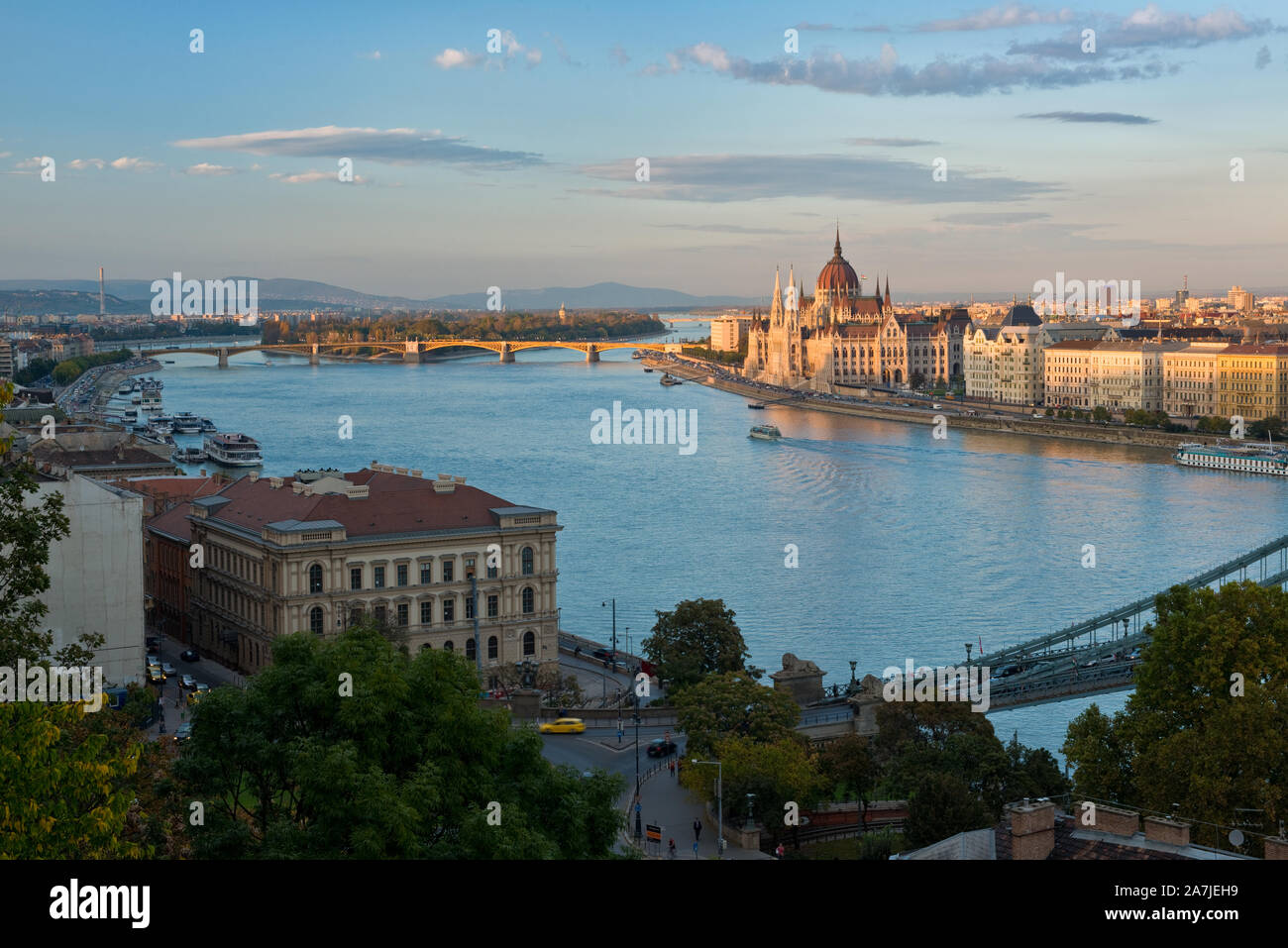 Ungarischen Parlament. Stockfoto