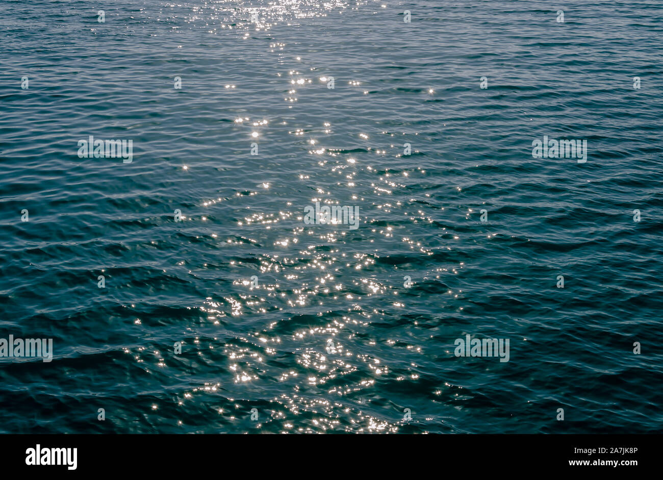 Die Oberfläche des Meeres, Stockfoto