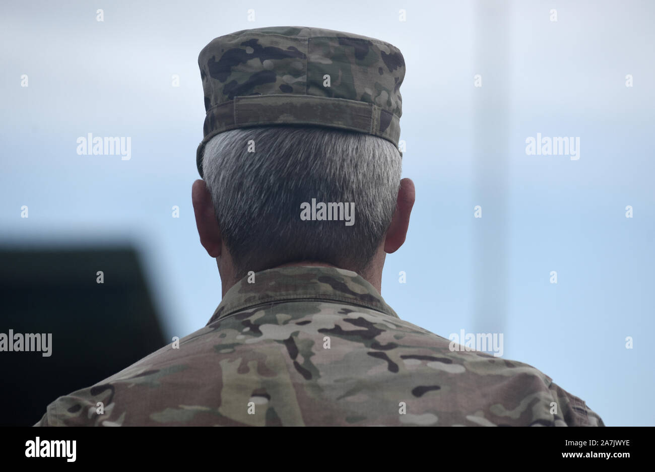 Veterans Day. US-Soldat. US-Armee. US-Truppen. Militär der USA. Stockfoto