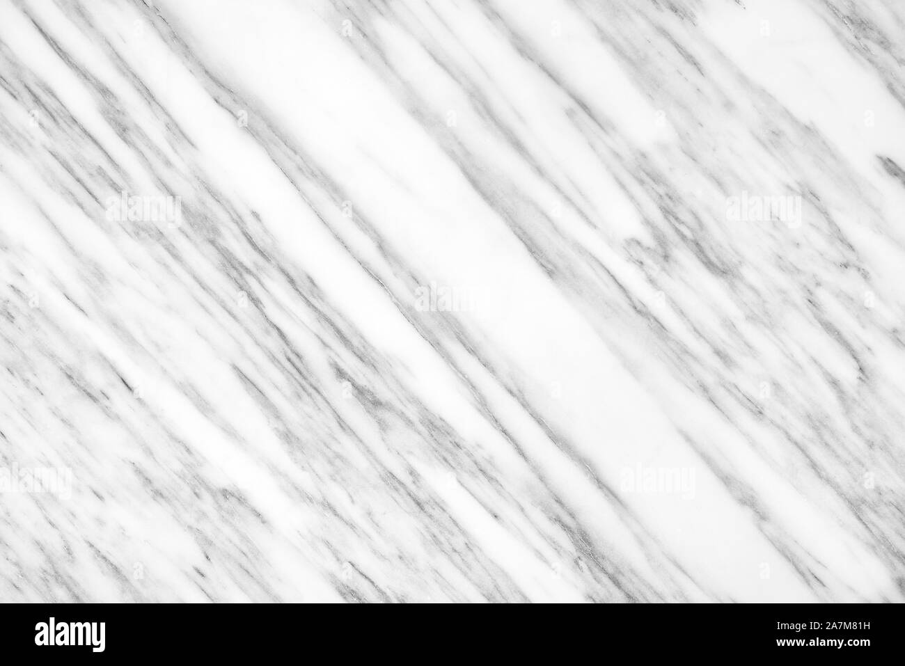 Weißen Carrara-Marmor Tageslicht für Bad oder Küche weiße Arbeitsplatte. Hochauflösende Texturen und Muster. Stockfoto