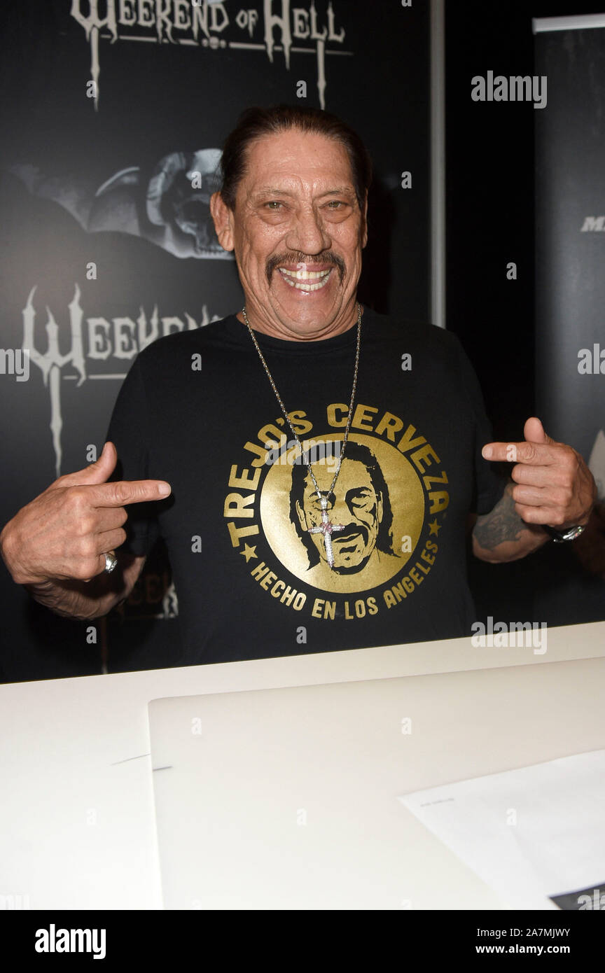 Danny Trejo am Wochenende der Hölle im Crowne Plaza. Neuss, 02.11.2019 Stockfoto