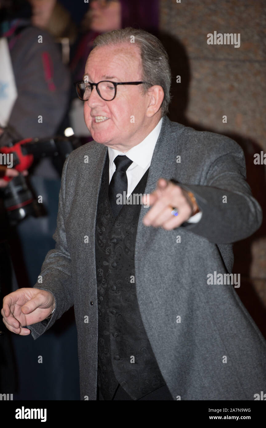 Glasgow, UK. 3. November 2019. Im Bild: Ford Kiernan. Szenen aus dem jährlichen schottischen BAFTAs im Doubletree Hotel Hilton. Credit: Colin Fisher/Alamy leben Nachrichten Stockfoto