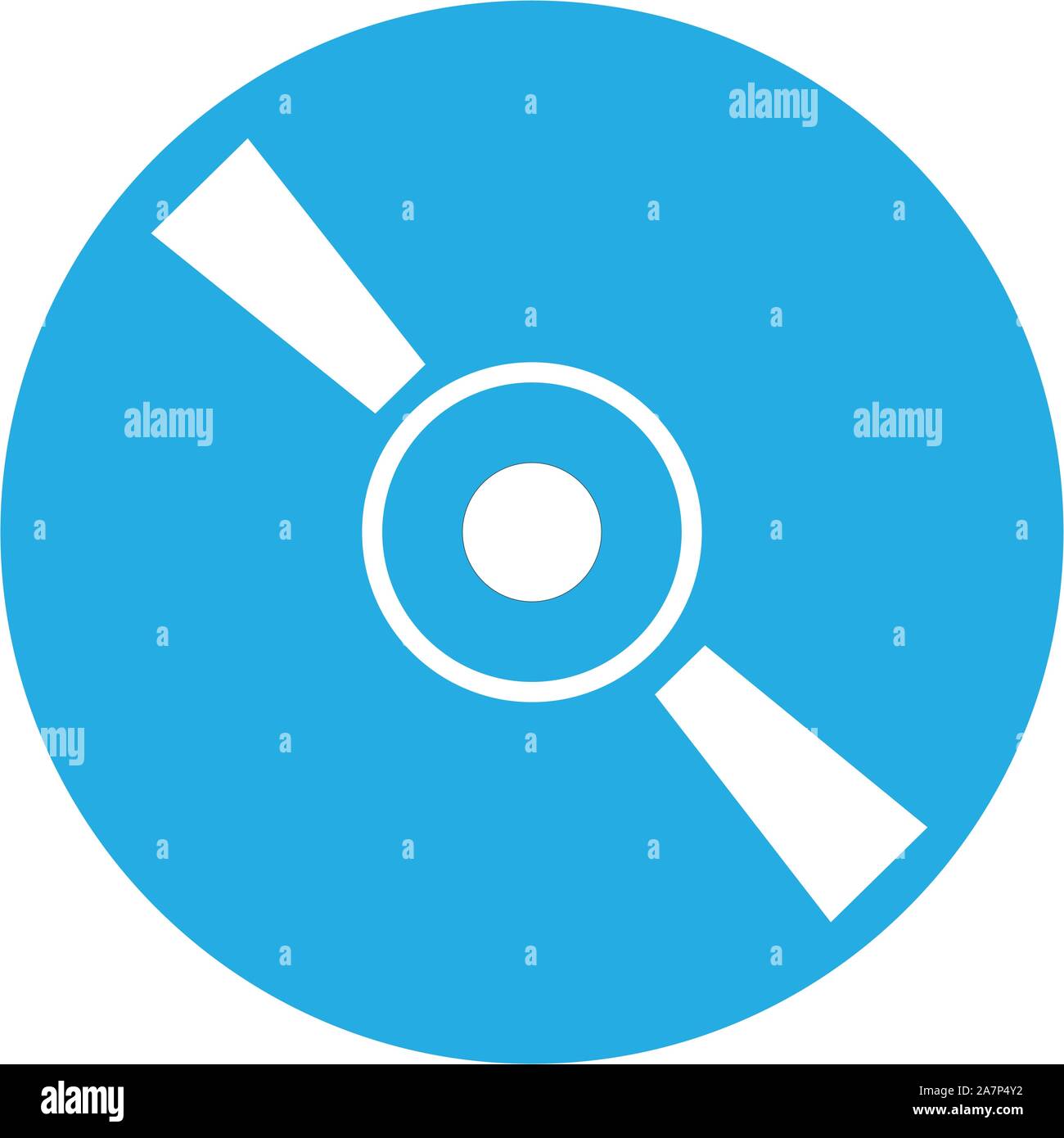 Cd oder DVDSymbol auf weißem Hintergrund. CD oder DVDunterzeichnen