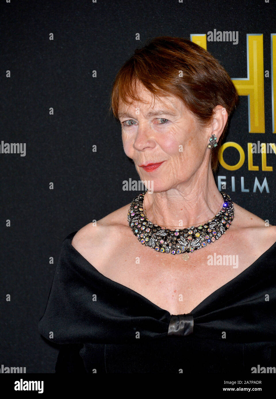 LOS ANGELES, USA. November 03, 2019: Celia Imrie bei der 23. jährlichen Hollywood Film Awards im Beverly Hilton Hotel. Bild: Paul Smith/Featureflash Stockfoto