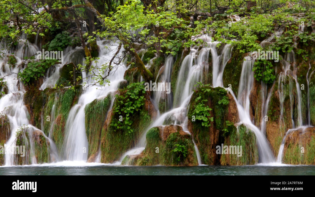 Plitvicer Seen, Kroatien Stockfoto