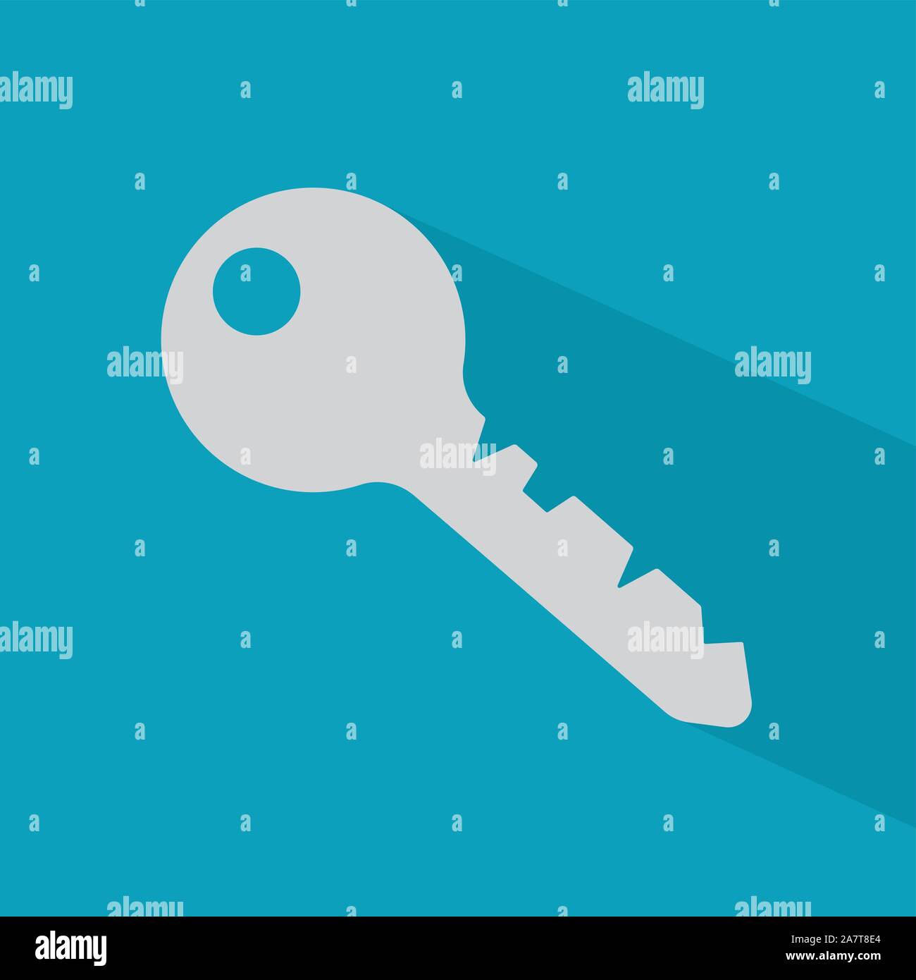 Graue Taste SymbolVector Illustration Alamy