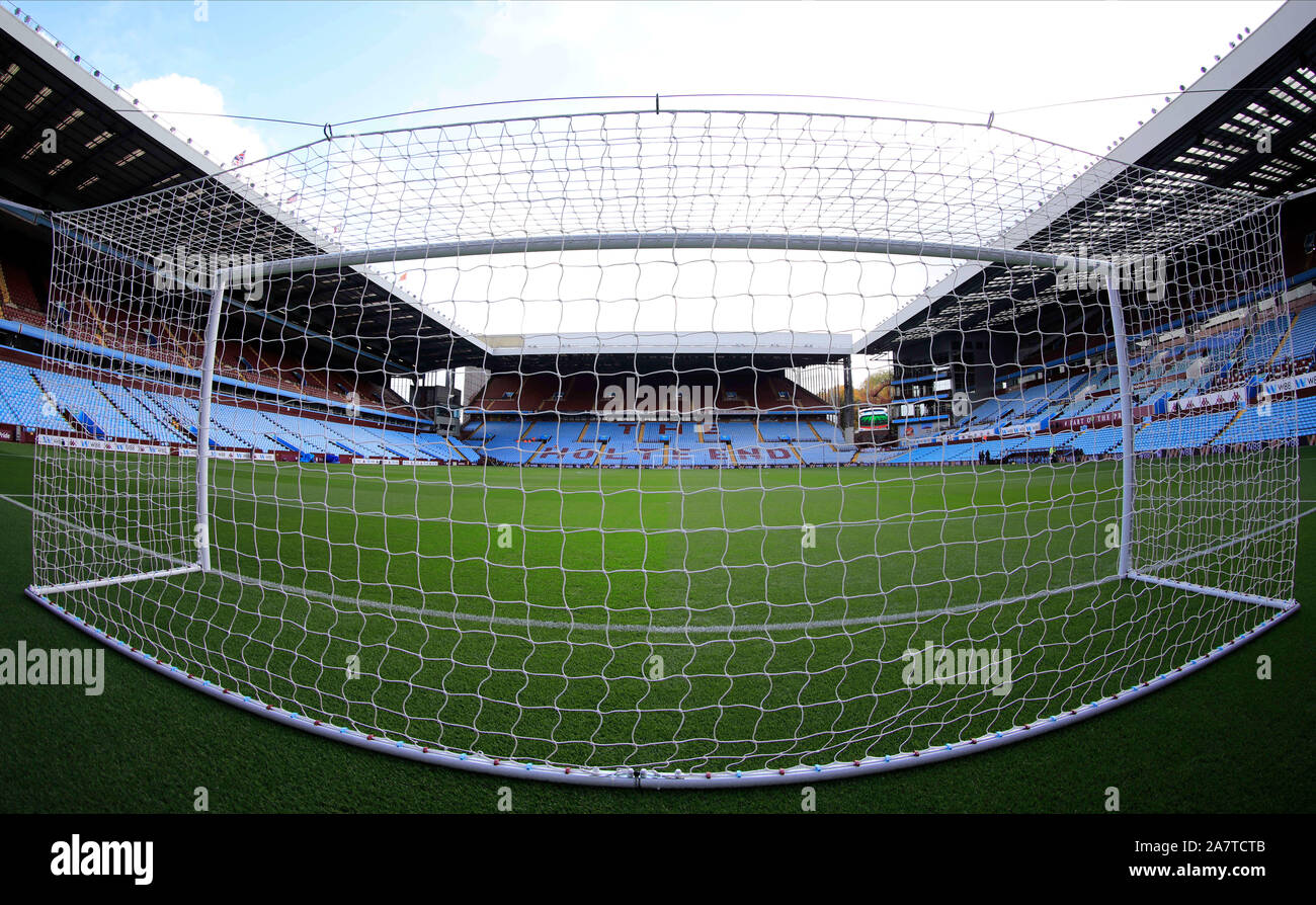 2. November 2019, Villa Park, Birmingham, England; der Premier League, Aston Villa gegen Liverpool: Innenansicht der Villa Park Credit: Conor Molloy/News Bilder Stockfoto