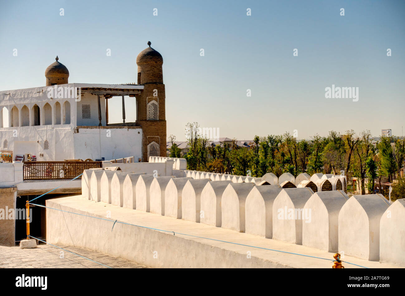 Lade Festung, Buchara, Usbekistan Stockfoto