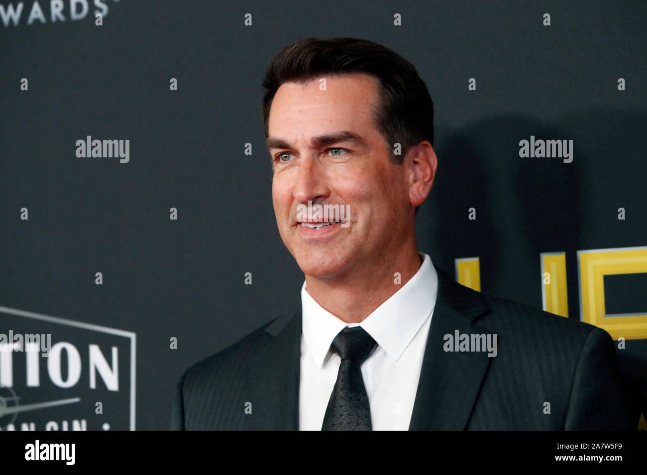 Beverly Hills, USA. 03 Nov, 2019. Rob Riggle die Teilnahme an der 23. jährlichen Hollywood Film Awards 2019 Im Beverly Hilton Hotel am November 03, 2019 in Beverly Hills, Kalifornien. Credit: Geisler-Fotopress GmbH/Alamy leben Nachrichten Stockfoto