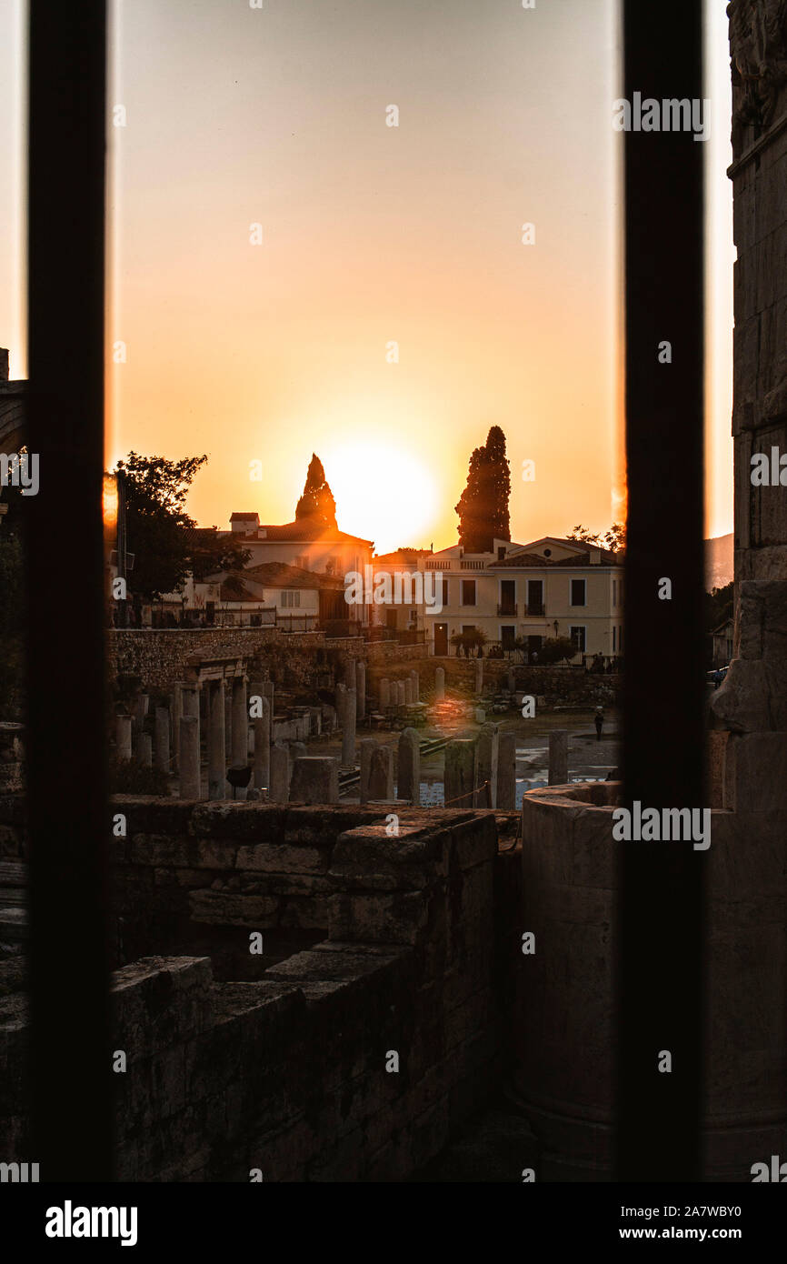 Athen Street Life Stockfoto