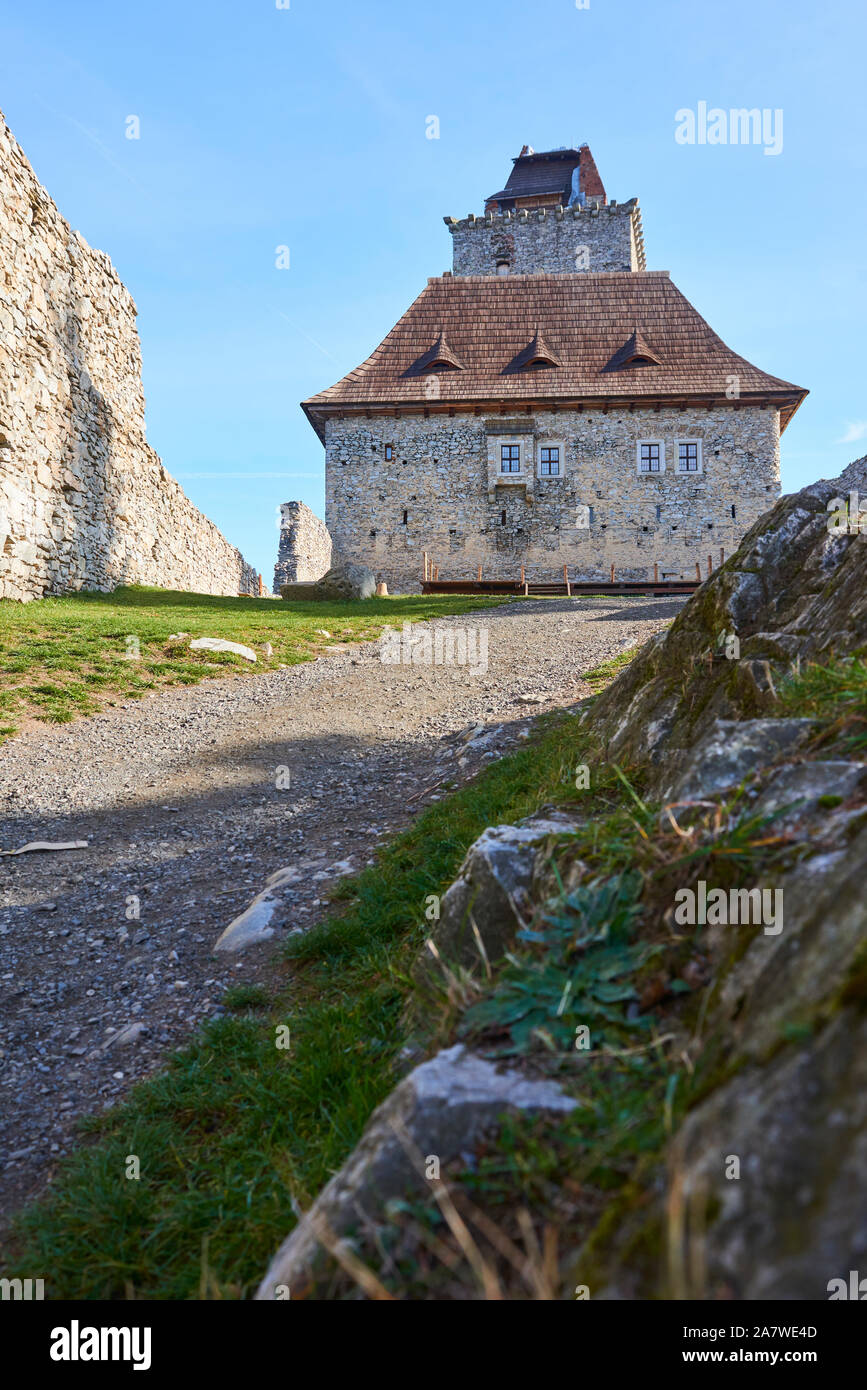 Burg Kasperk, Nationalpark Sumava (Böhmerwald), Tschechische Republik Stockfoto
