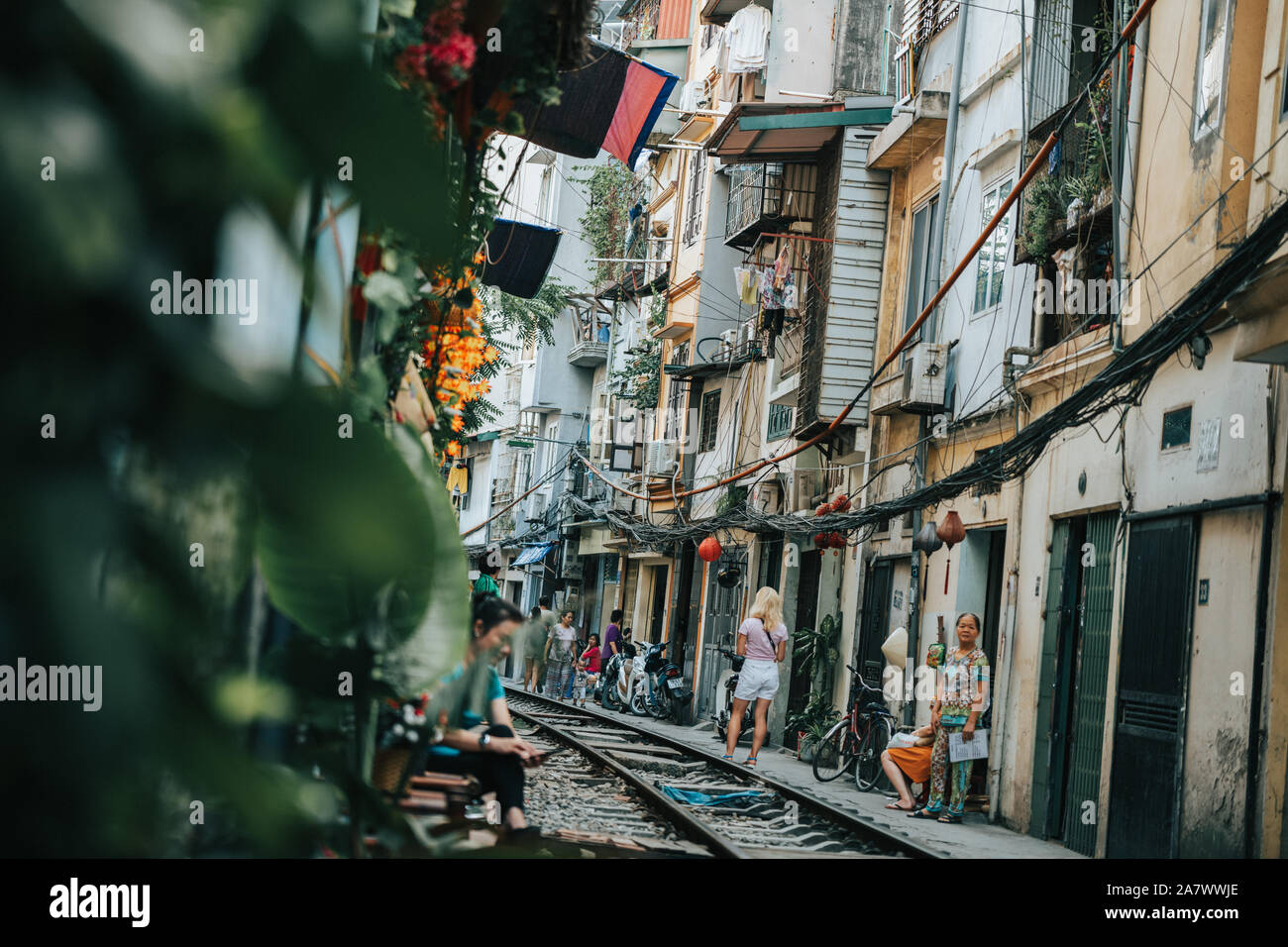 Hanoi, Vietnam - 18. Oktober 2019: Stockfoto