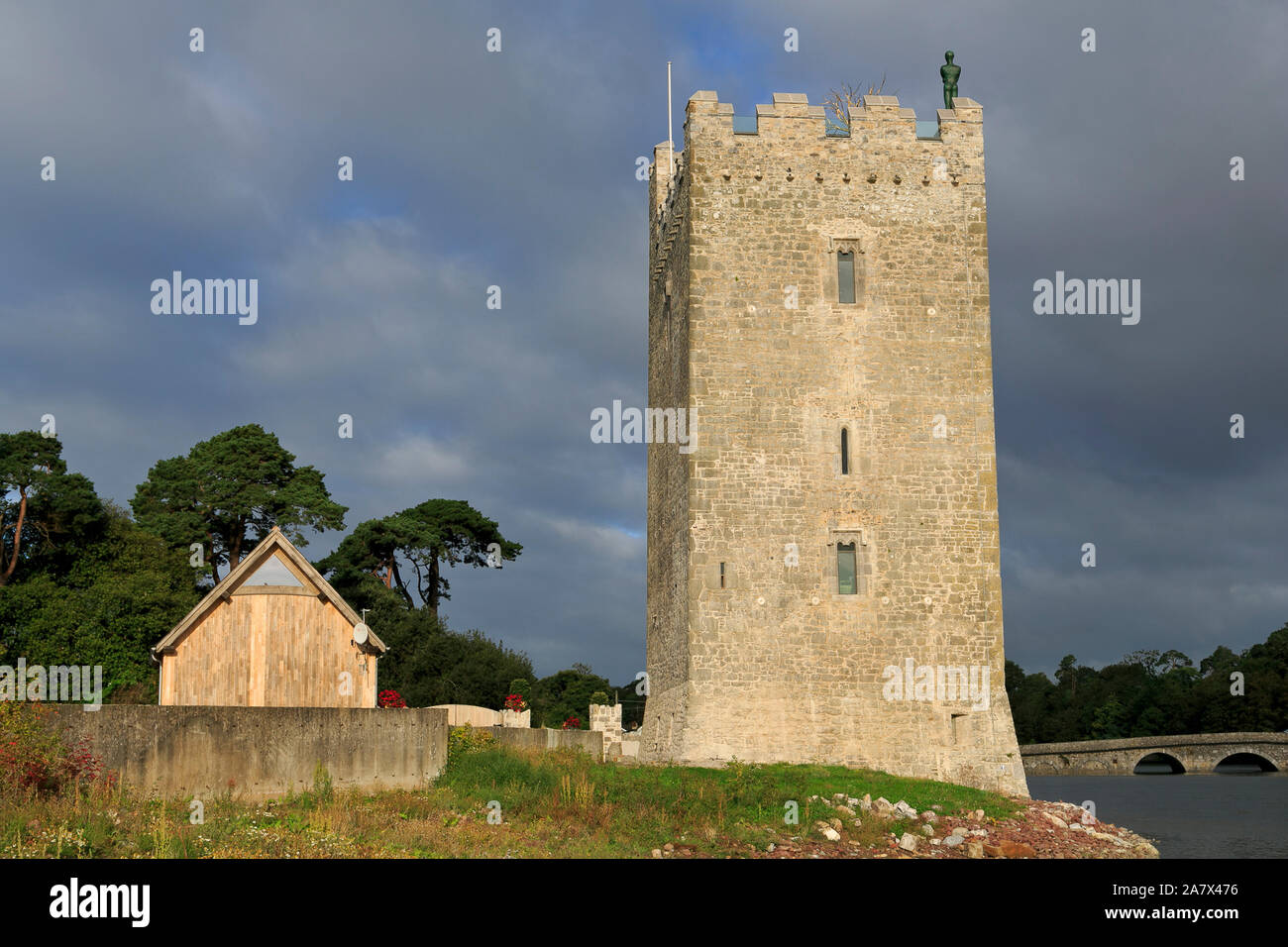 Belvelly Schloss, Cobh, County Cork, Irland Stockfoto