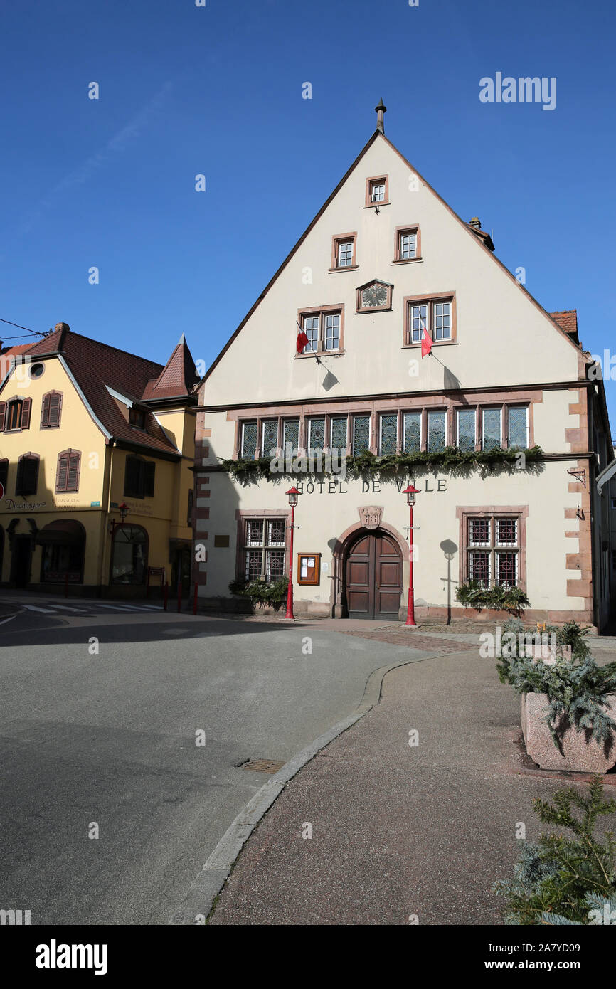 Münster, Elsass, Frankreich Stockfoto