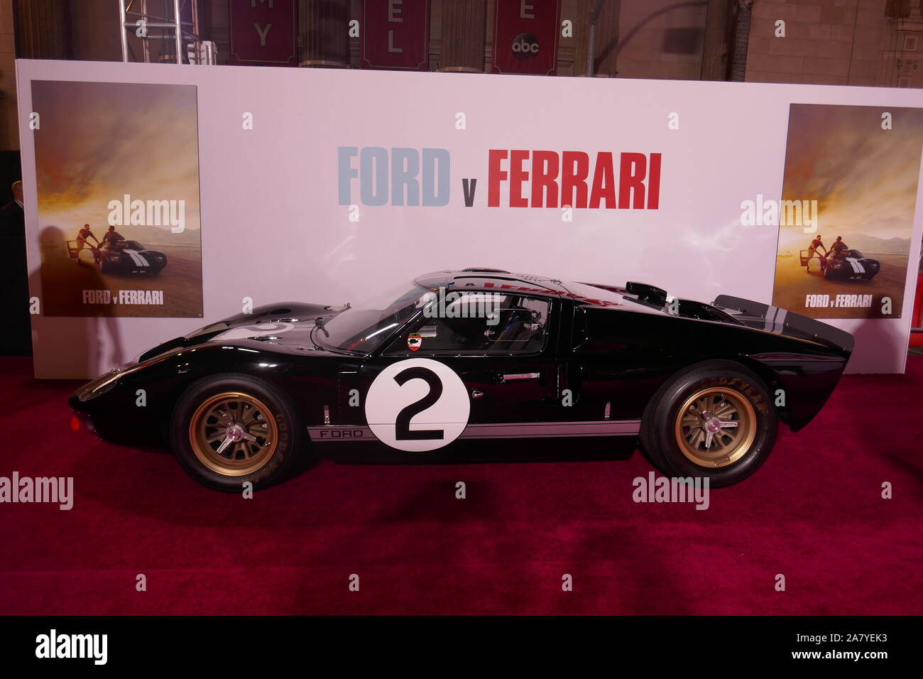 Hollywood, Kalifornien, USA, 4. November 2019 eine allgemeine Ansicht der Atmosphäre in Twentieth Century Fox's 'Ford V Ferrari' Special Screening am 4. November 2019 in TCL Chinese Theatre in Hollywood, Kalifornien, USA. Foto von Barry King/Alamy leben Nachrichten Stockfoto