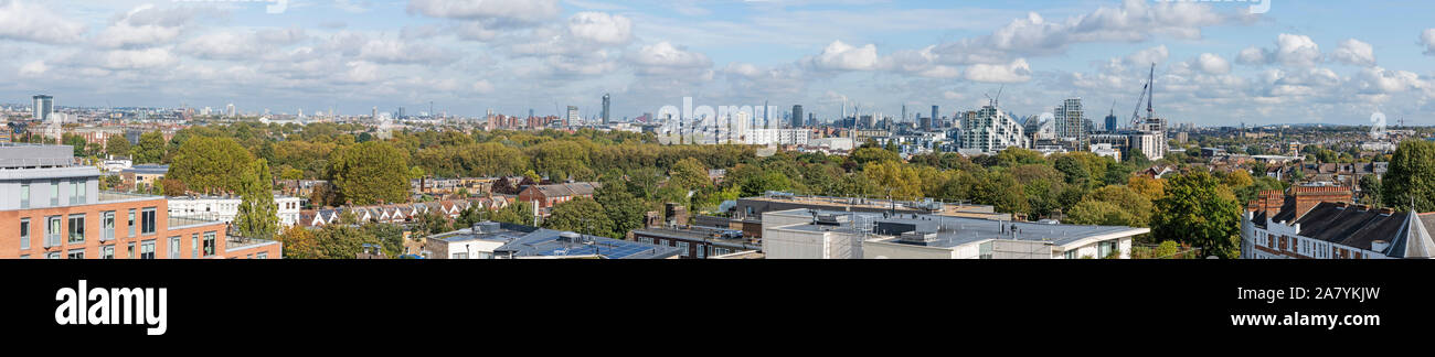 Panorama London Putney SW London Stockfoto