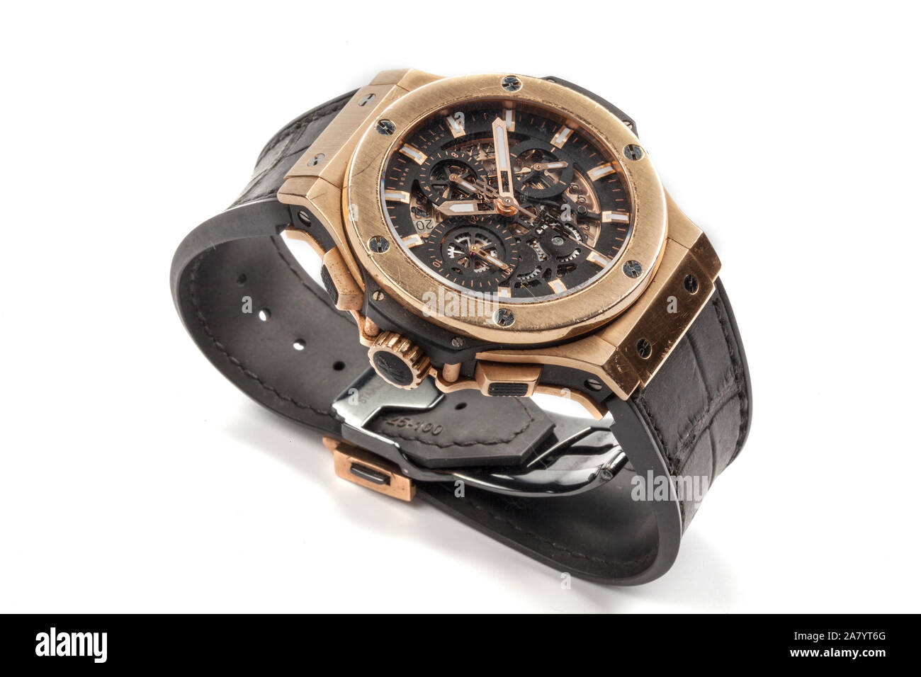 Hublot Big Bang Armbanduhr Stockfoto