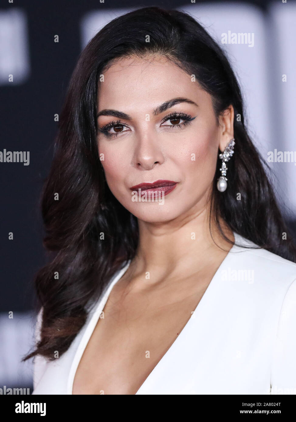 HOLLYWOOD, LOS ANGELES, Kalifornien, USA - November 04: Schauspielerin Moran Atias kommt an der Los Angeles Premiere von Twentieth Century Fox's 'Ford v Ferrari' an der TCL Chinese Theater IMAX am 4. November 2019 in Hollywood, Los Angeles, Kalifornien, USA. (Foto von Xavier Collin/Image Press Agency) Stockfoto