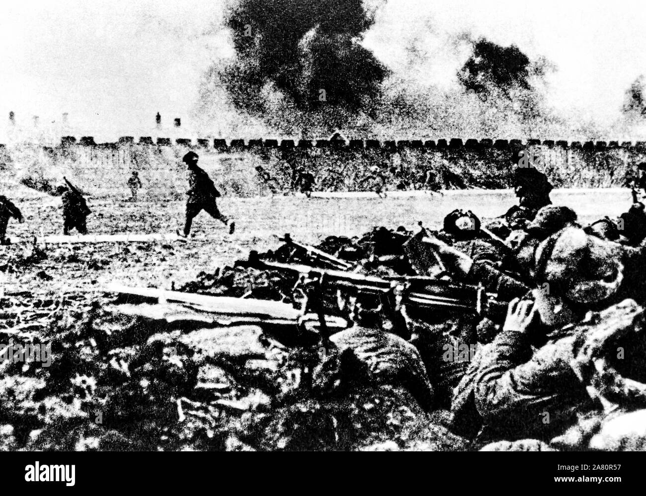 Liaosen Kampagne, chinesischen Bürgerkrieg, 1948 Stockfoto