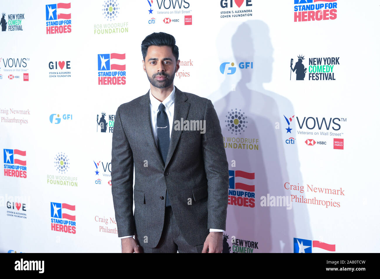 November 4th, 2019 - New York, NY-Up für Helden im Madison Square Garden. Von Robin Takami für die 2019 New York Comedy Festival h fotografiert. Stockfoto