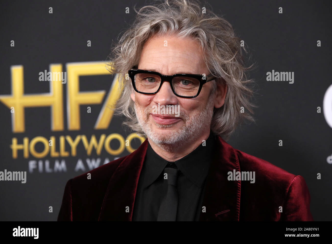 November 3, 2019, Beverly Hills, CA, USA: LOS ANGELES - Nov 3: Dexter Fletcher im Hollywood Film Awards im Beverly Hilton Hotel am 3. November 2019 in Beverly Hills, CA (Credit Bild: © Kay Blake/ZUMA Draht) Stockfoto