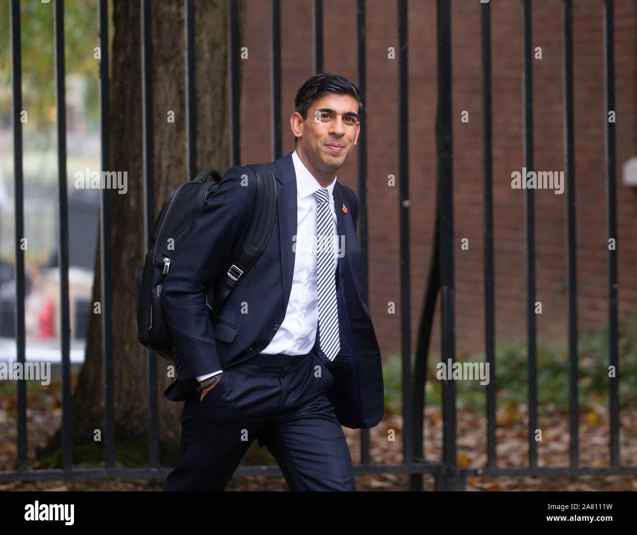 Rishi Sunak, Chief Secretary, Schatzamt, kommt für eine Sitzung. Stockfoto