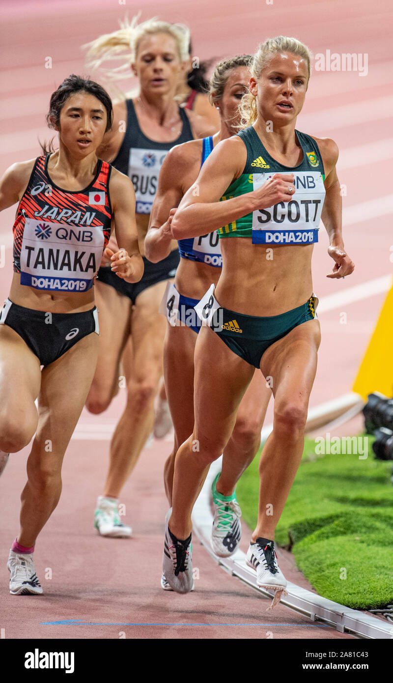17. IAAF Leichtathletik WM 2019 Stockfoto
