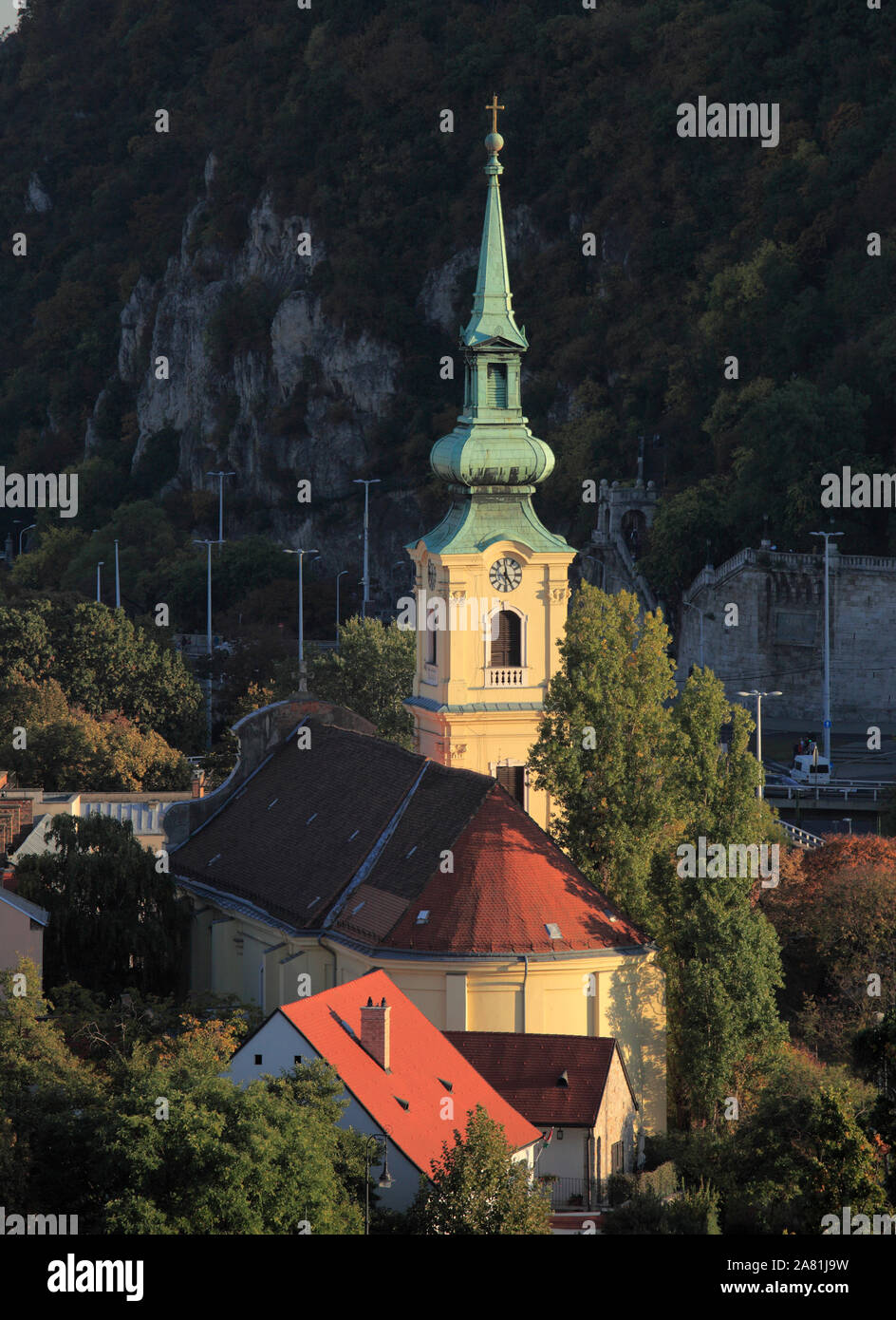 Ungarn, Budapest, Registerkarte ‡ n Kirche, Stockfoto