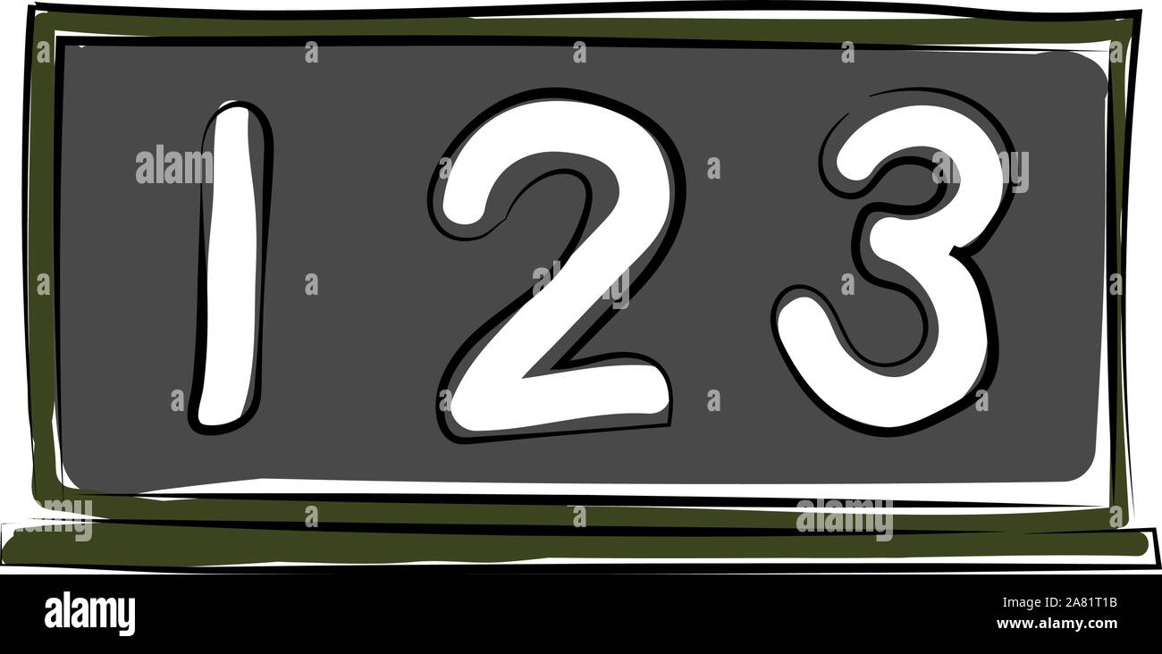 Vorstand, Illustration, Vektor auf weißem Hintergrund. Stock Vektor