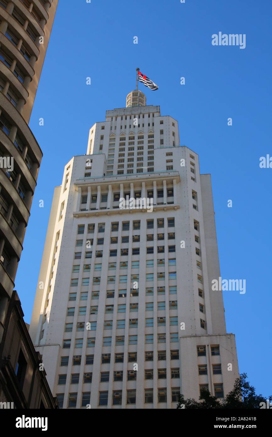 Altino Arantes Edifício do Banespa Gebäude, São Paulo, Brasilien Stockfoto