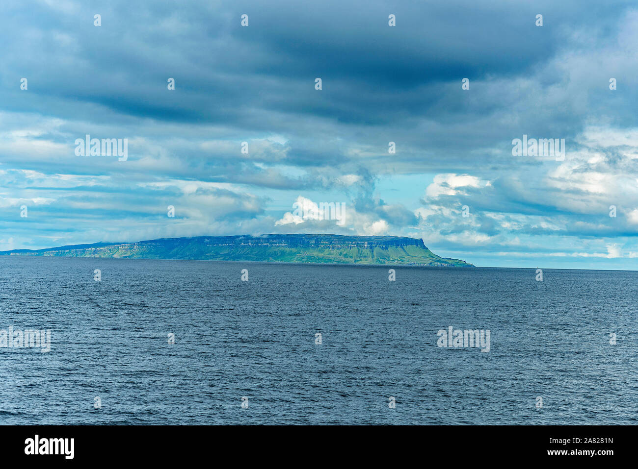 Insel Eigg aus Armadale-Mallaig Fähre Stockfoto