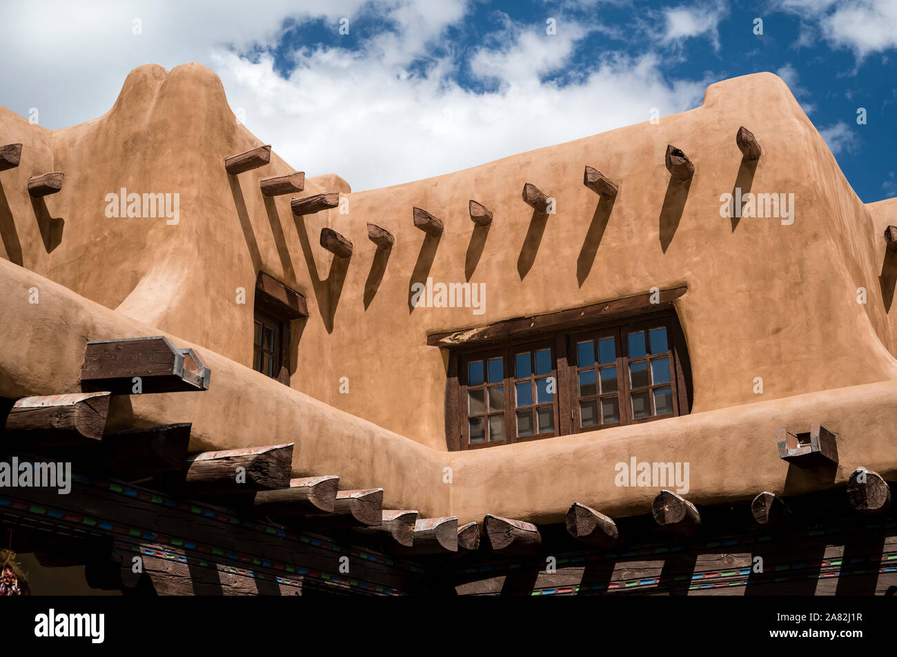 NEW MEXICO MUSEUM FÜR KUNST SANTA FE NEW MEXICO Stockfoto