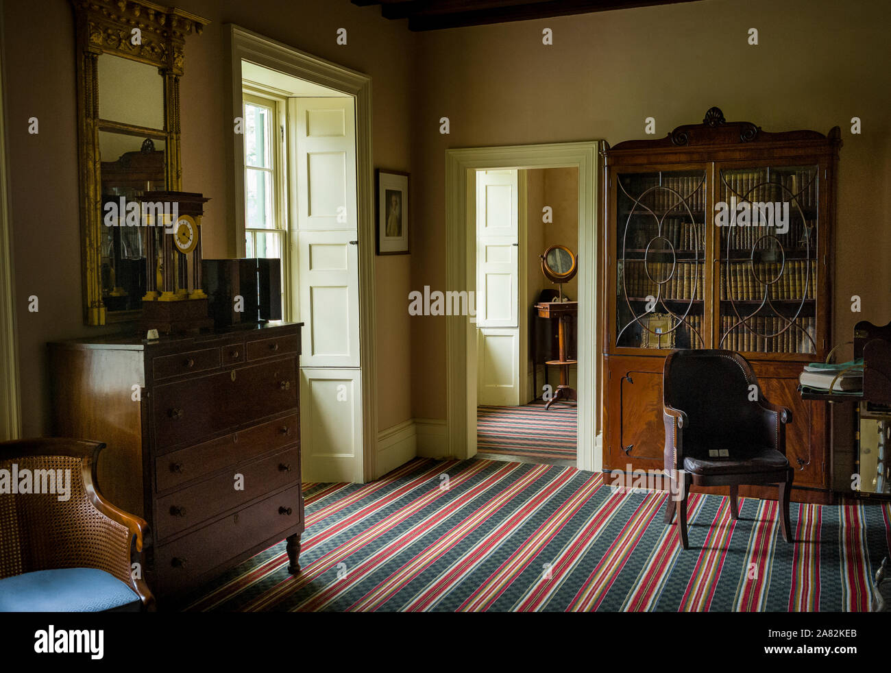 Studie HYDE HALL (1817-1834) COOPERSTOWN NEW YORK USA Stockfoto
