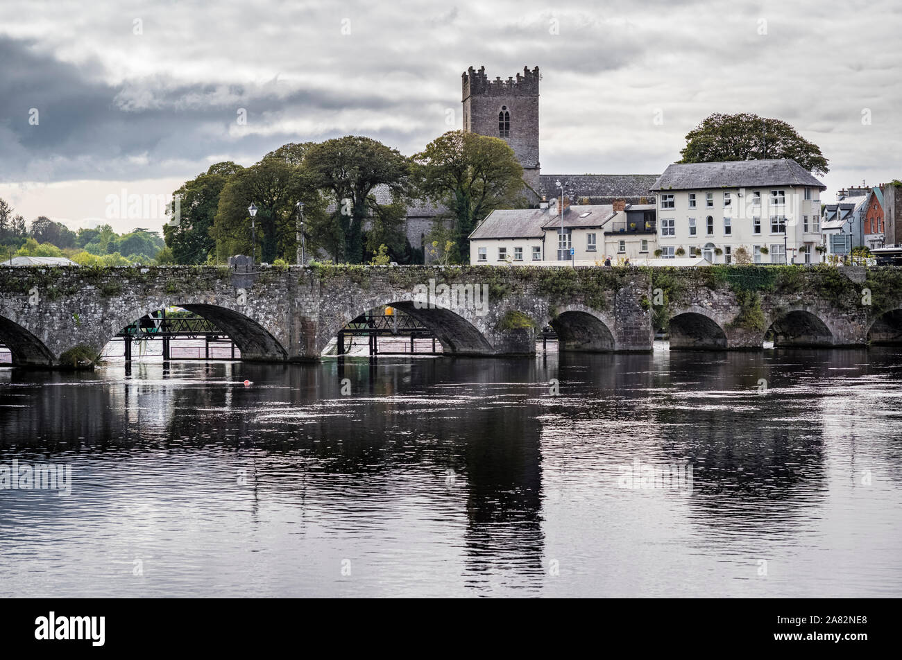 SHANNON RIVER KILLALOE County Clare Irland Stockfoto
