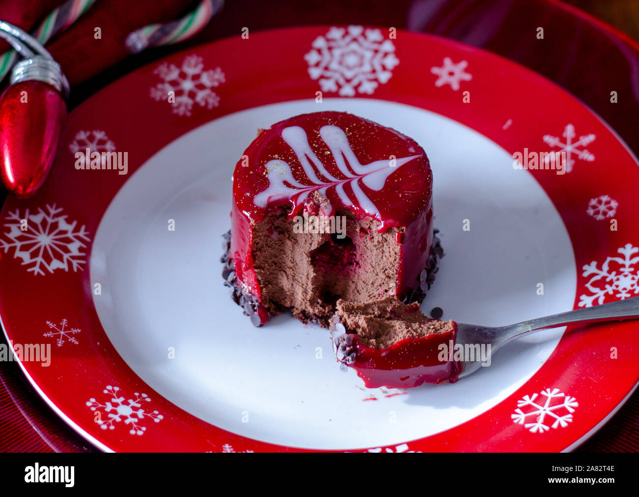 Köstliche Kuchen Urlaub ganz nah Stockfoto