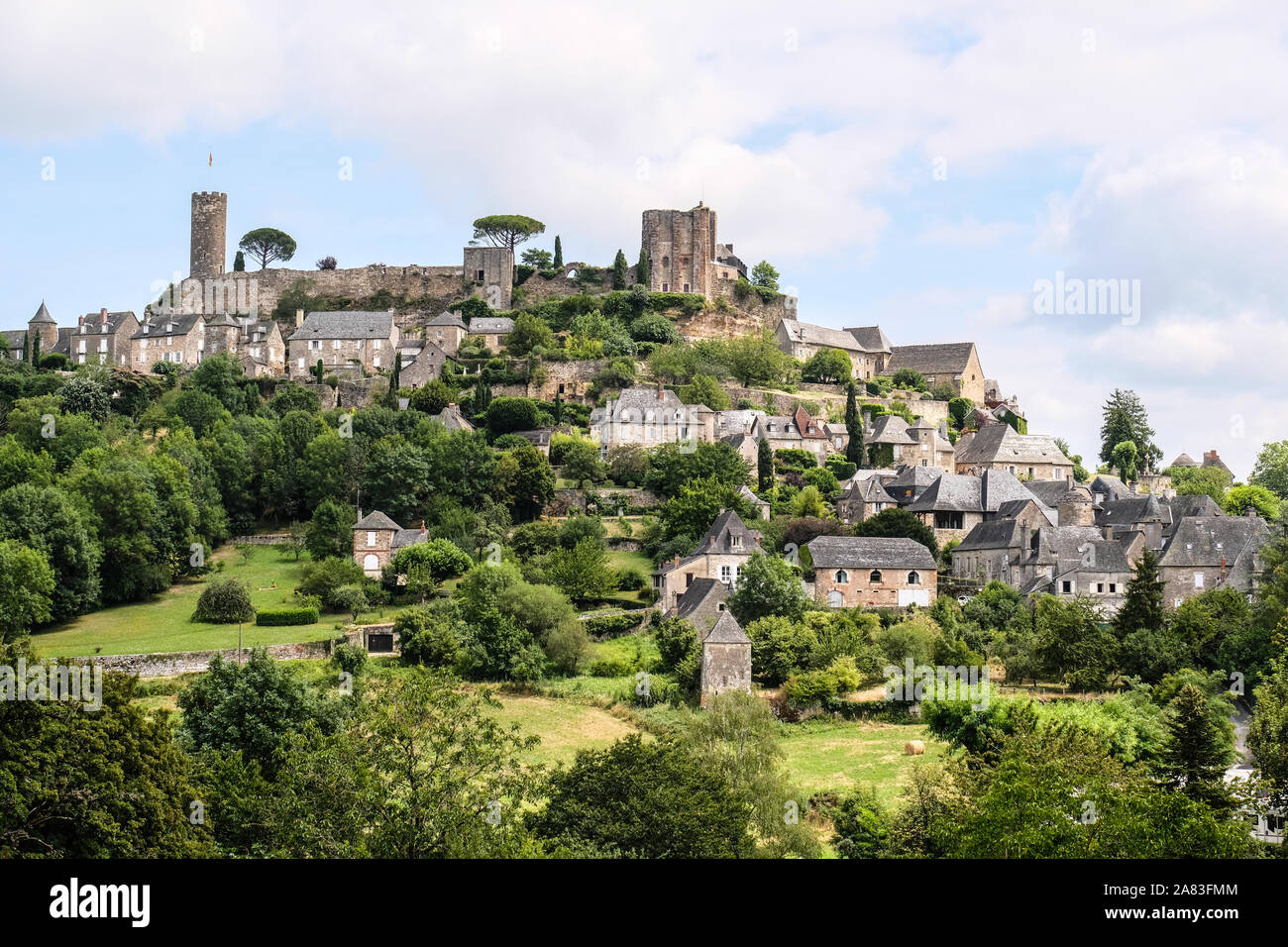 Turenne Dorf, Frankreich Stockfoto