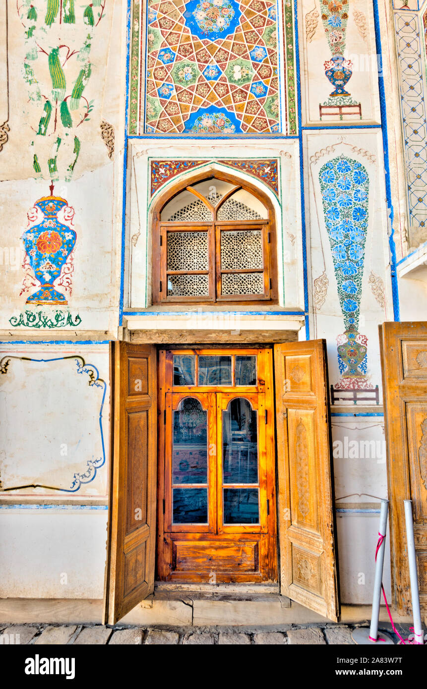 Khodjaev Haus in Buchara Stockfoto