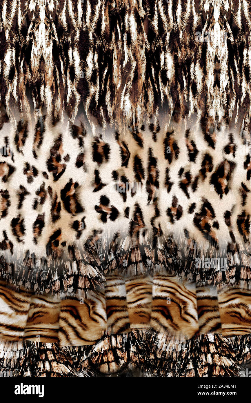 Leopardenmuster. Leopard drucken. Leopard Textur. Leopard Hintergrund. Tierische Haut für Textildruck, Tapeten. Geometrische und ethnischen Tier Textur Kunst Stockfoto