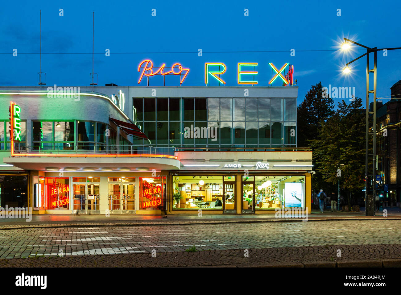 Bio Rex Event Center in Helsinki, Finnland Stockfoto