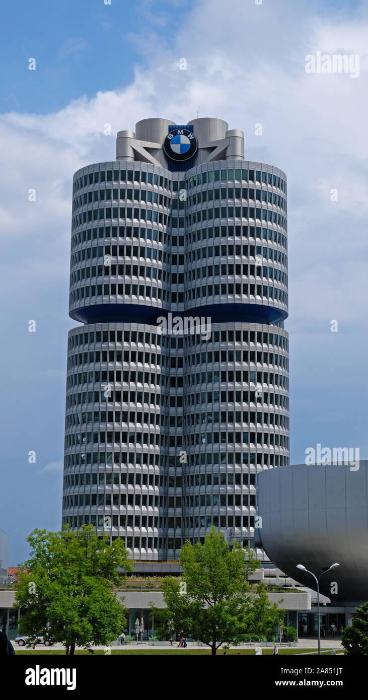 BMW Museum, München Stockfoto