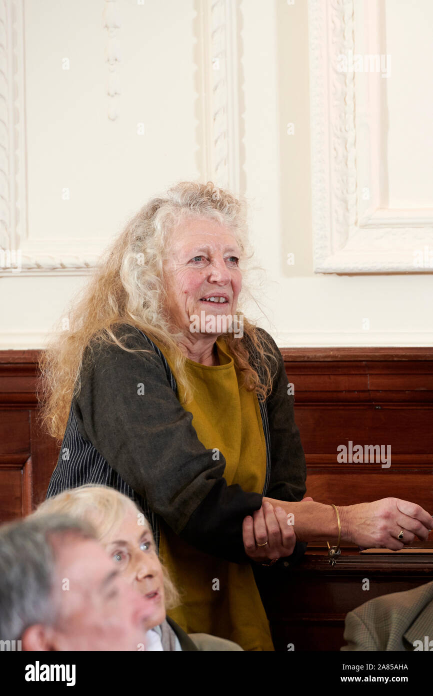 Tragen akroyd an der Oldie literarische Mittagessen 05/11/19. Stockfoto