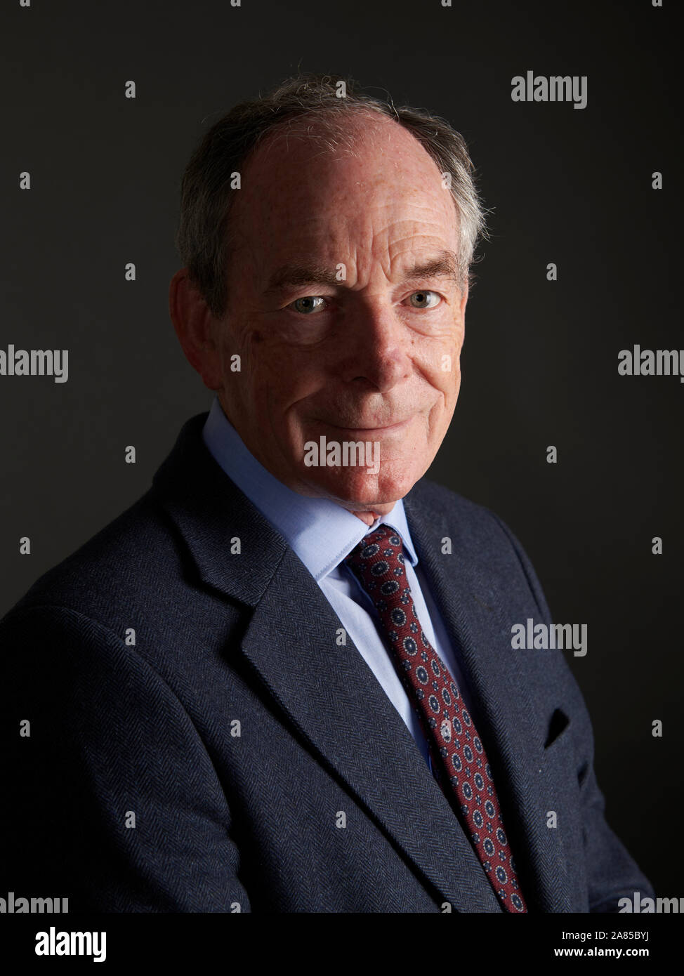 Simon Jenkins an der Oldie literarische Mittagessen 05-11-19 Stockfoto