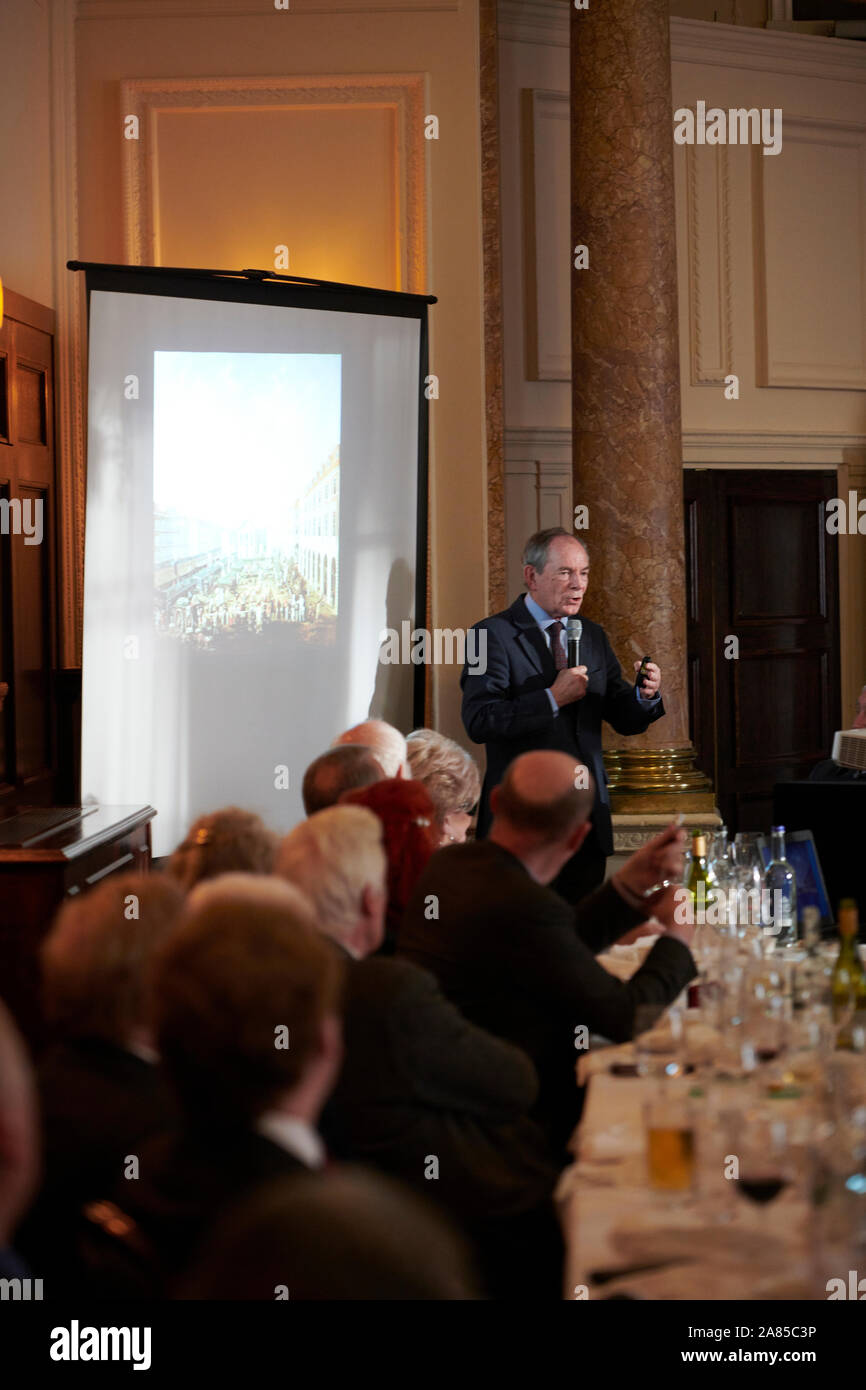 Simon Jenkins an der Oldie literarische Mittagessen 05-11-19 Stockfoto